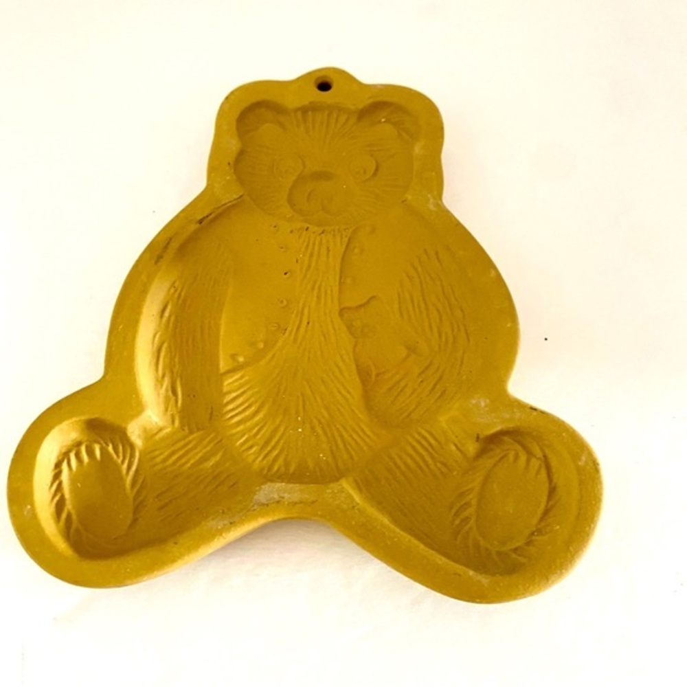 Brown bag cookie art teddy bear 1994 cookie cutter mold 11/11 SALE!